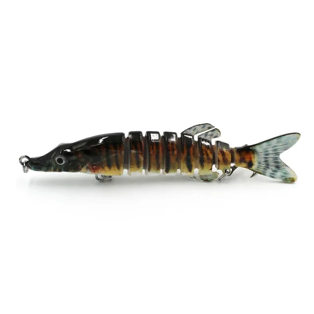 13cm,17g,9 Segment Artificial Pike Fishing lure