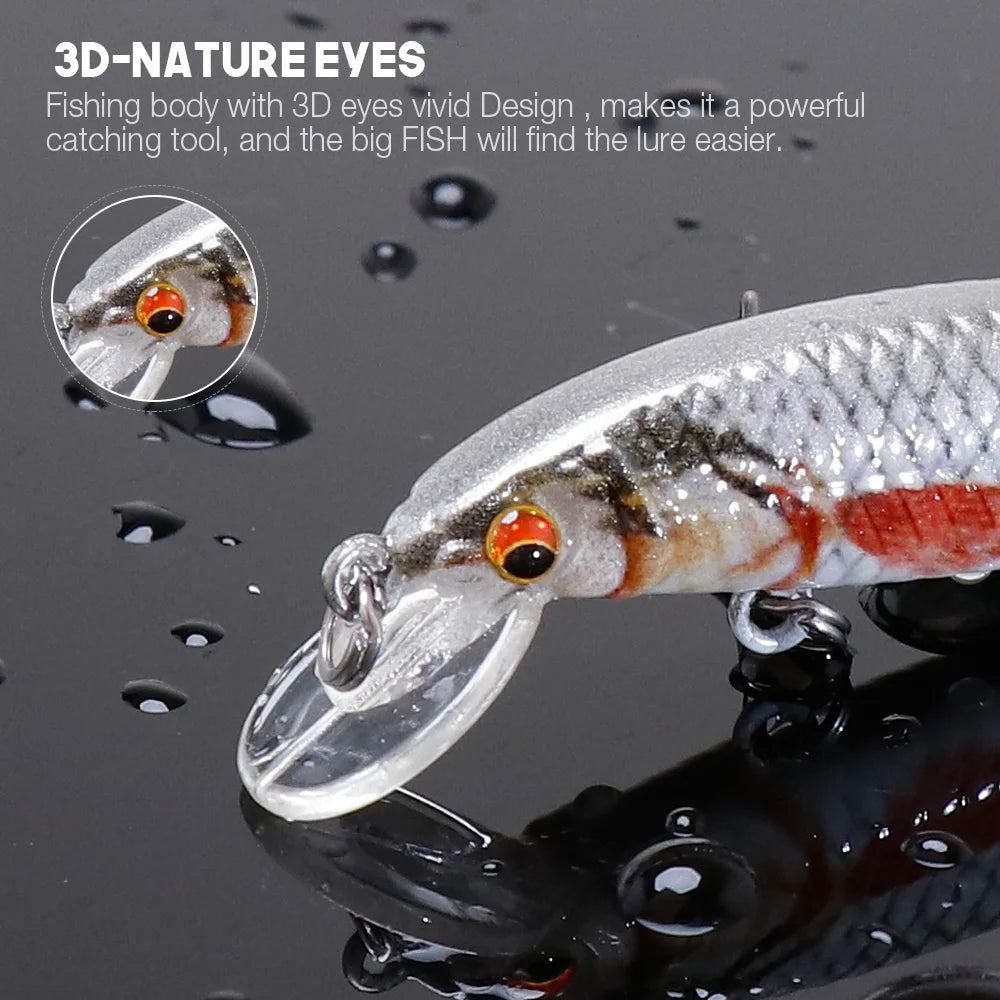 2g/6g/12g Mini Minnow Fishing Lures