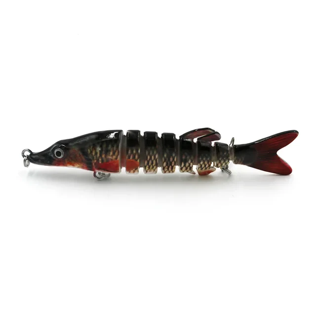 13cm,17g,9 Segment Artificial Pike Fishing lure