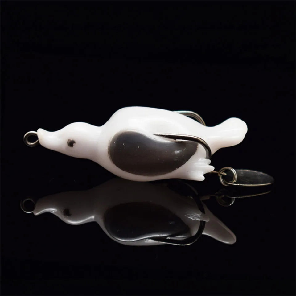 1Pcs 14g 65mm Sinking Duck Soft Lure-FREE Shipping