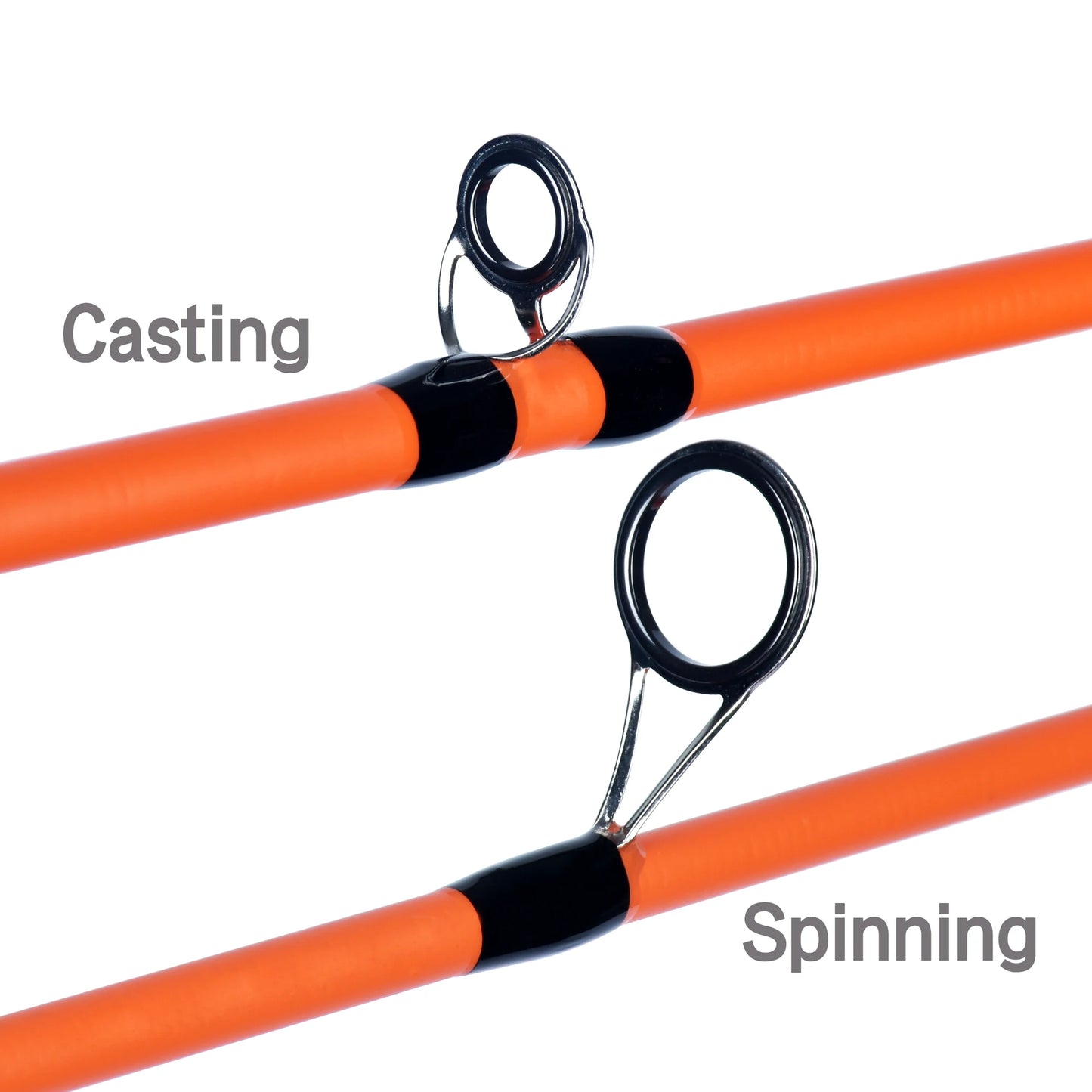 PHISHGER Spinning Casting Fishing Trave Rods 2.1/1.8m Carbon-FREE Shipping