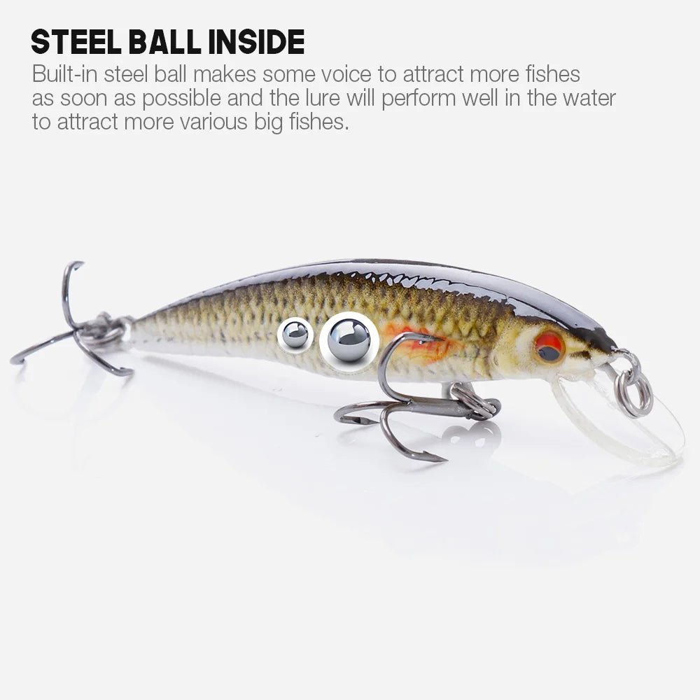 2g/6g/12g Mini Minnow Fishing Lures