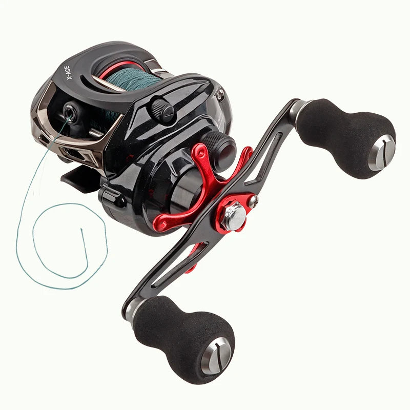 ForceCaster- Baitcasting Fishing Reel Max Drag 8Kg/17.6 14+1BBs