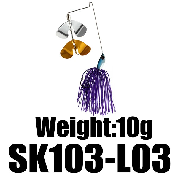 SeaKnight 2 Color Spoon Artificial Bait 1pc Spinner Head Weight 1Pcs 10g/14g -FREE Shipping
