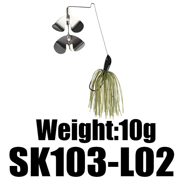 SeaKnight 2 Color Spoon Artificial Bait 1pc Spinner Head Weight 1Pcs 10g/14g -FREE Shipping