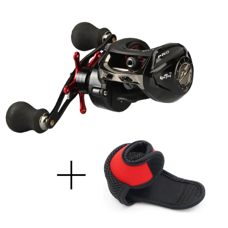 ForceCaster- Baitcasting Fishing Reel Max Drag 8Kg/17.6 14+1BBs