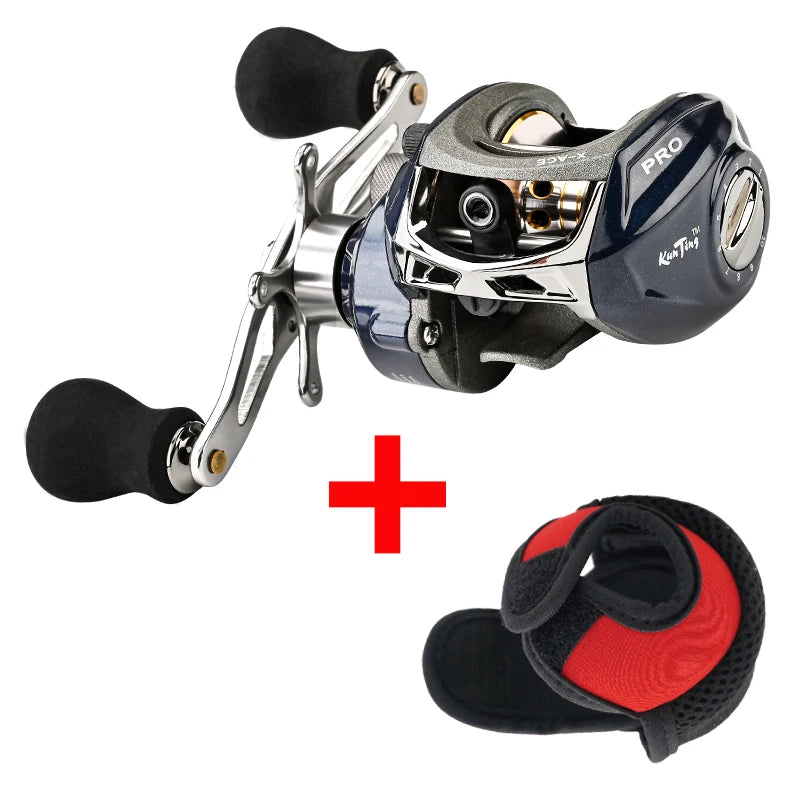 ForceCaster- Baitcasting Fishing Reel Max Drag 8Kg/17.6 14+1BBs