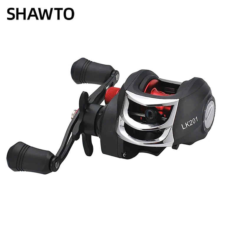 CastMaster -Max Drag 8kg/17.6 lb Baitcasting Reel Gear Ratio 7.2:1 Freshwater/Saltwater