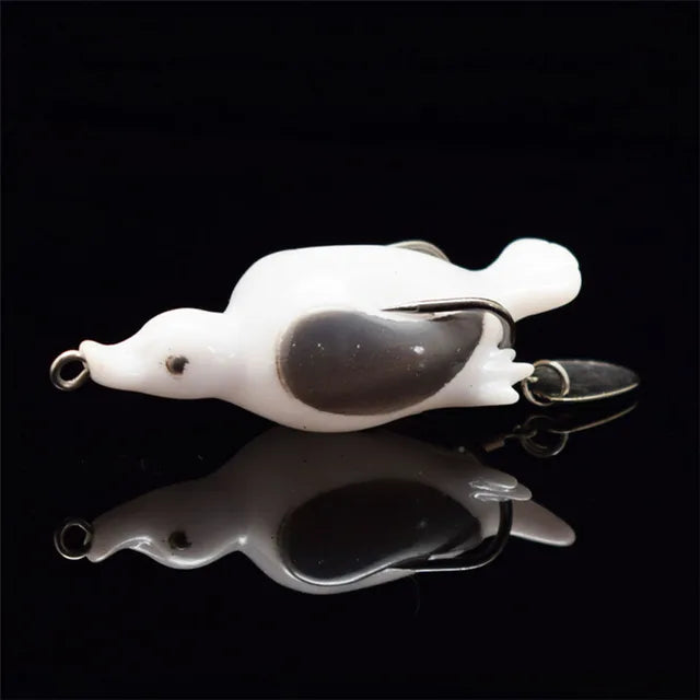 1Pcs 14g 65mm Sinking Duck Soft Lure-FREE Shipping