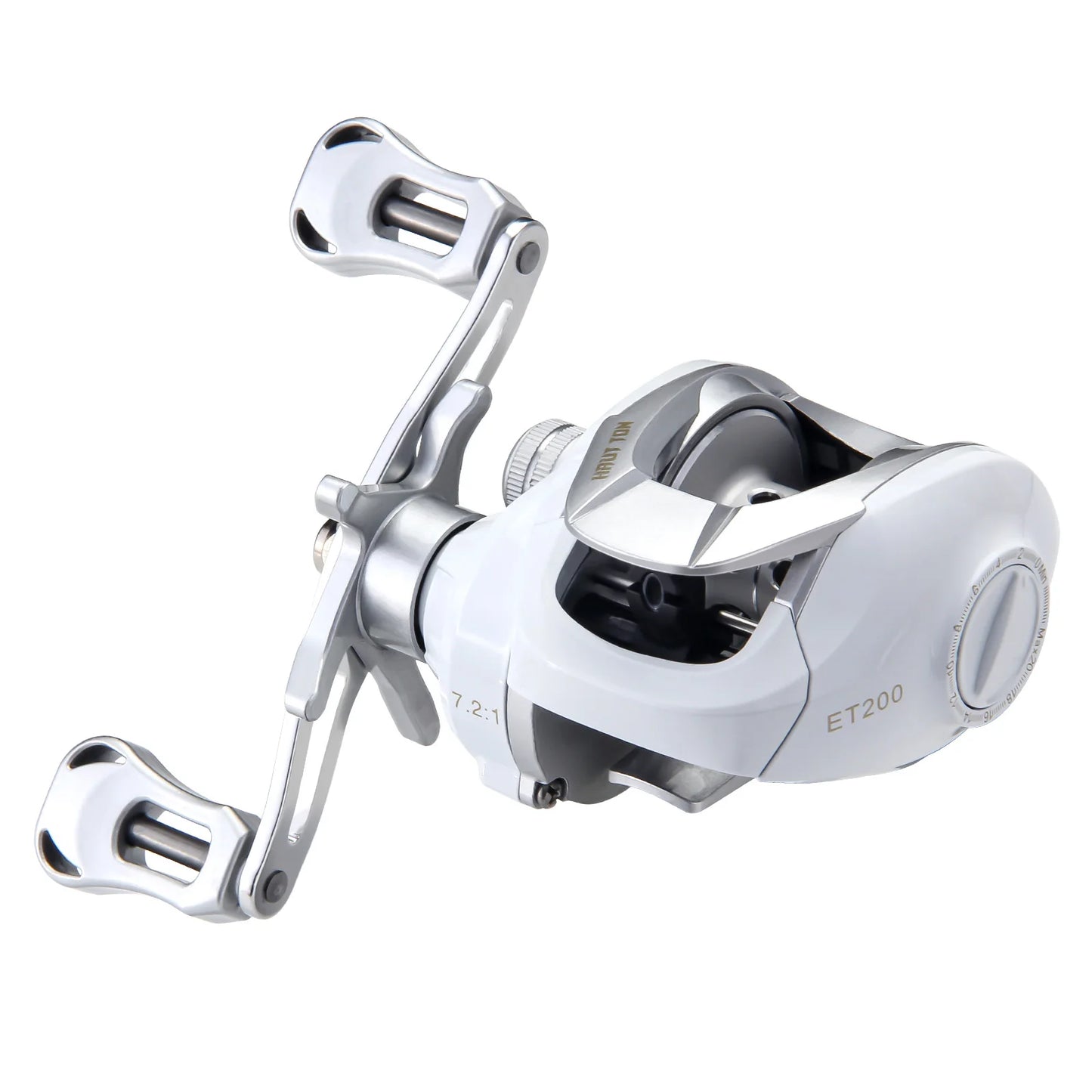 SpinHawk- baitcaster Reel,4+1BB 7.2:1Gear Ratio,15Lbs Drag system,For freshwater/Saltwater