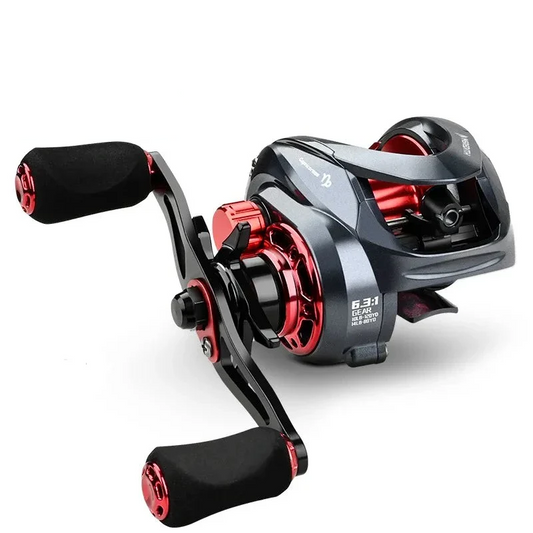 M-Power -1 Baitcasting Reel  6.3:1 Gear Ratio Magnetic Brake System 5+1bb,17 lbs drag-FREE Shipping