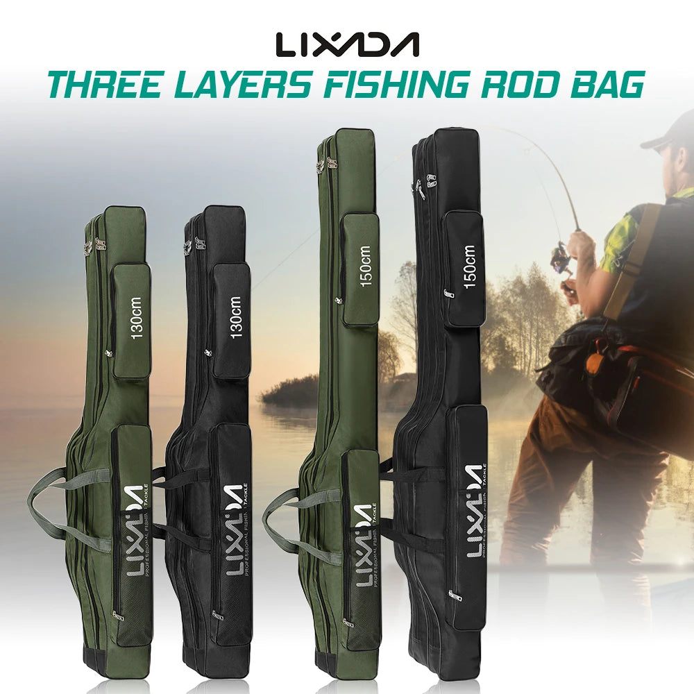 130cm/150cm Three Layers Rod Fishing Bag-FREE SHIPPING