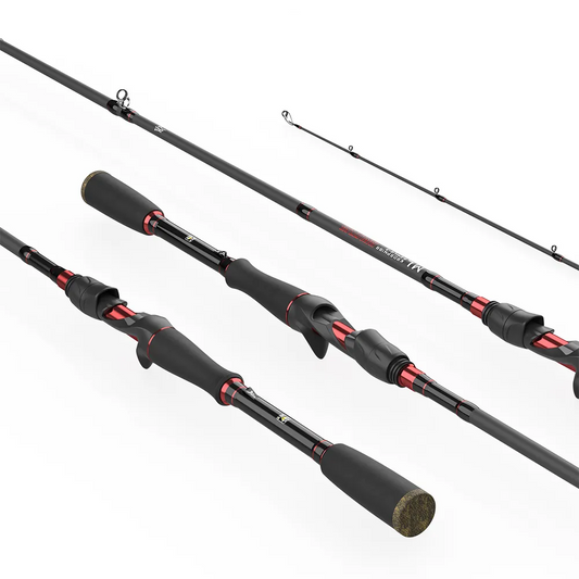 Multi-section rod Carbon Spinning Casting Fishing Rod with 1.29m 1.86m 2.07m 2.28m-FREE Shipping