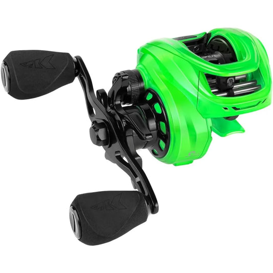 Green Power-Braking Magnetic System ,7+1  BB,7.2:1  Gear  max drag 18lbs-FREE Shipping