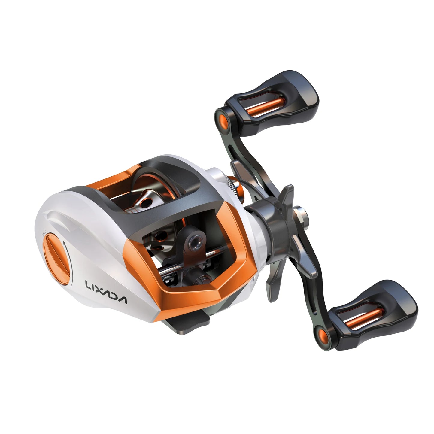 XADA 12+1 Ball Bearings Baitcasting  Fishing Reel with Magnetic Brake System-FREE Shipping