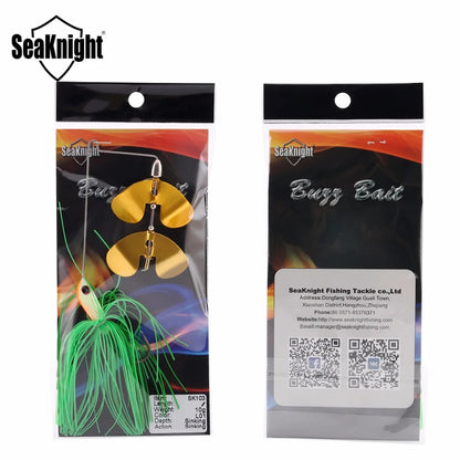 SeaKnight  2 Color Spoon Artificial Bait 1pc  Spinner   Head Weight 1Pcs 10g/14g -FREE Shipping