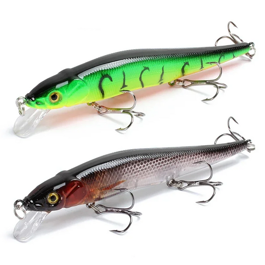 Minnow 13 colors  fishing lure-FREE Shipping