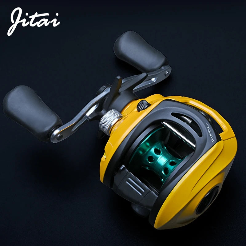 FIGHTER Bb 14+1 Baitcasting Fishing Reel MAX Drag Power 18LB Magnetic Brake-FREE Shipping