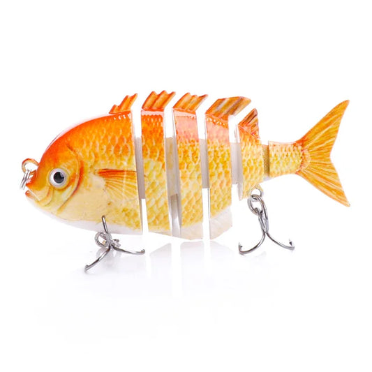 Realistic swimming lure 6-Segments 8cm-FREE Shipping