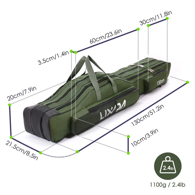 130cm/150cm Three Layers Rod Fishing Bag-FREE SHIPPING