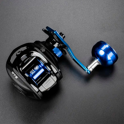 JI- Baitcasting Fishing Reel  12BBs,22 lbs Carbon Drag Carbon-FREE Shipping