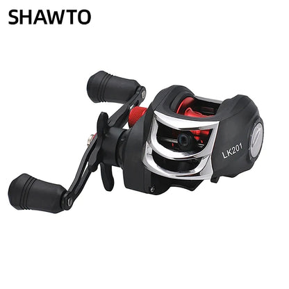 CastMaster -Max Drag 8kg/17.6 lb Baitcasting Reel Gear Ratio 7.2:1 Freshwater/Saltwater